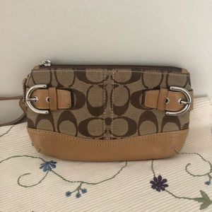 Coach wristlet